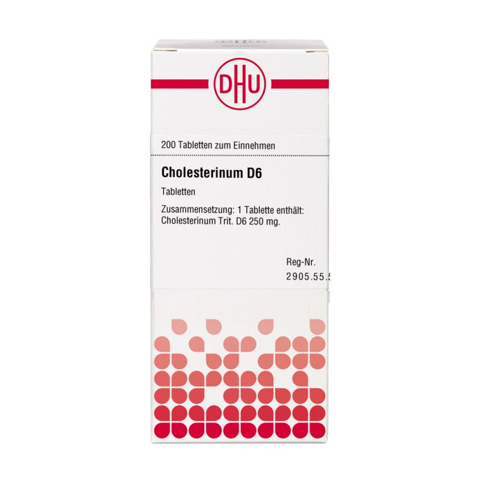 DHU Cholesterinum D6 Tabletten, 200 St. Tabletten