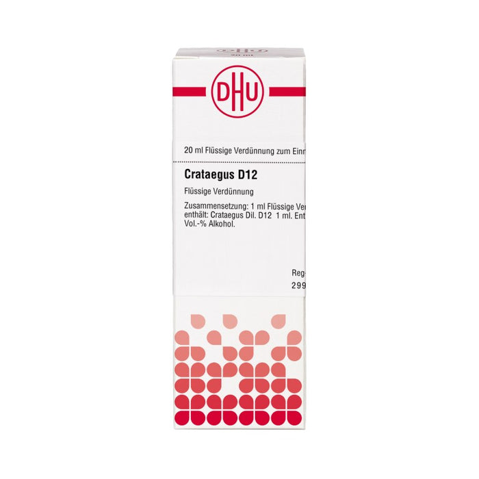 DHU Crataegus D12 Dilution, 20 ml Lösung