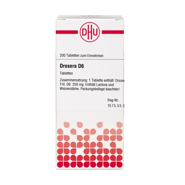 DHU Drosera D6 Tabletten, 200 St. Tabletten