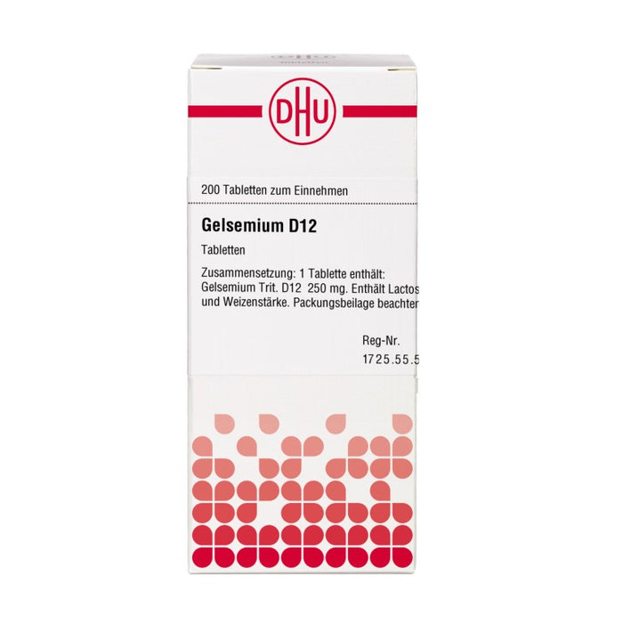 DHU Gelsemium D12 Tabletten, 200 St. Tabletten