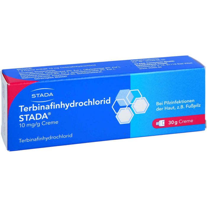 Terbinafinhydrochlorid STADA 10 mg / g Creme bei Pilzerkrankungen, 30 g Crème