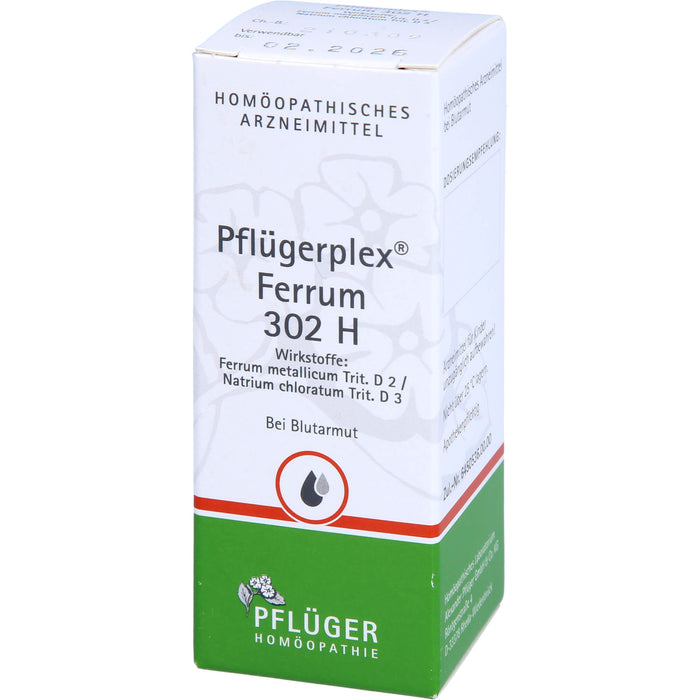 Pflügerplex Ferrum 302 H Tabletten bei Blutarmut, 100 pcs. Tablets