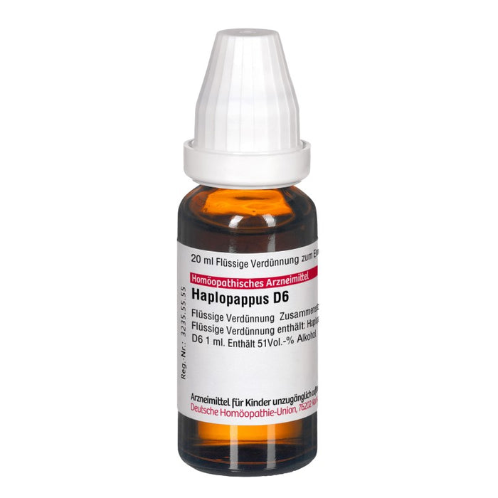 DHU Haplopappus D6 Dilution, 20 ml Lösung