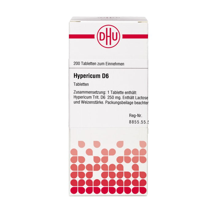 DHU Hypericum D6 Tabletten, 200 St. Tabletten