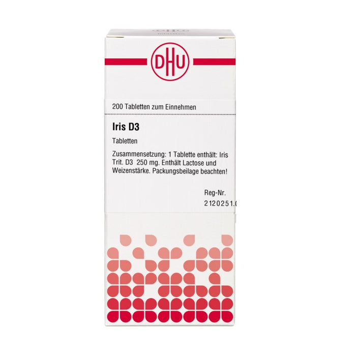 Iris D3 DHU Tabletten, 200 St. Tabletten