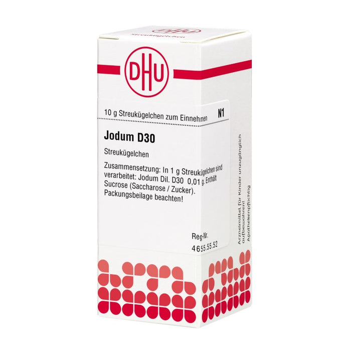 DHU Jodum D30 Streukügelchen, 10 g Globules