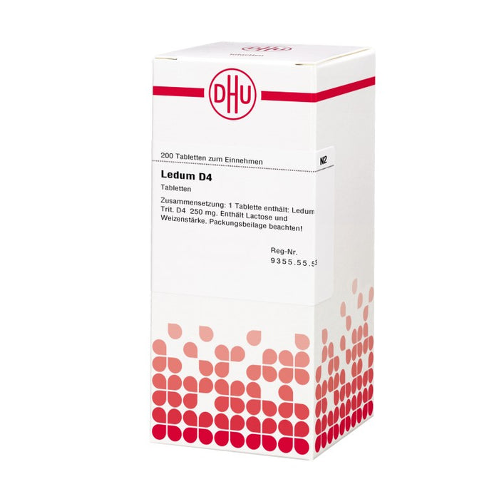 DHU Ledum D4 Tabletten, 200 St. Tabletten