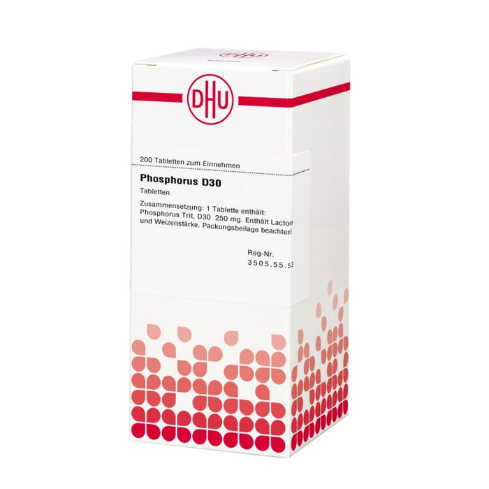 DHU Phosphorus D30 Tabletten, 200 pc Tablettes