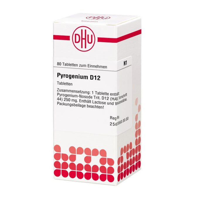 Pyrogenium D12 DHU Tabletten, 80 St. Tabletten