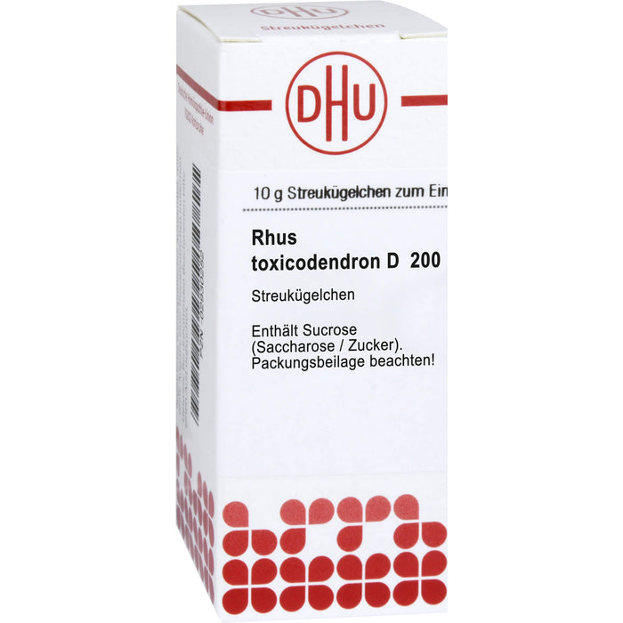 DHU Rhus toxicodendron D200 Streukügelchen, 10 g Globules