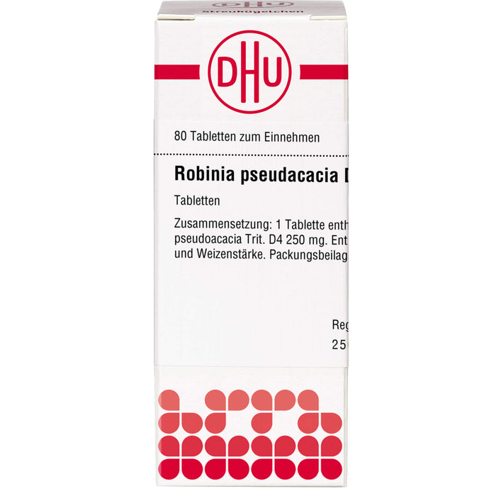 Robinia pseudacacia D4 DHU Tabletten, 80 St. Tabletten