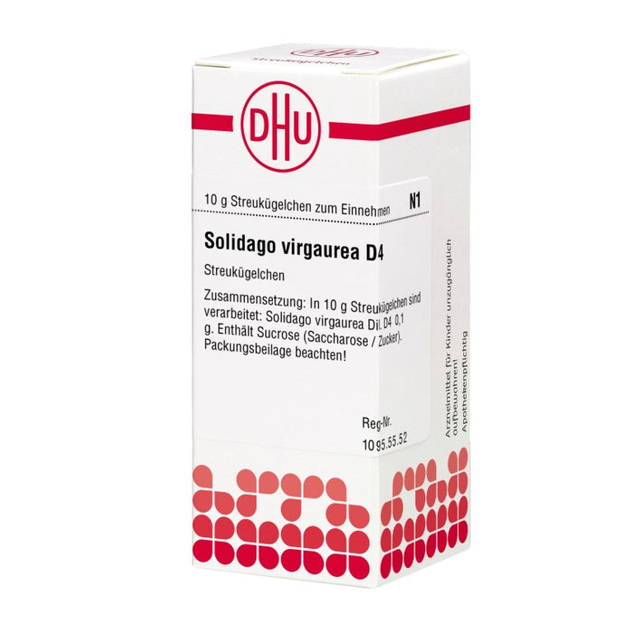 DHU Solidago virgaurea D4 Streukügelchen, 10 g Globules