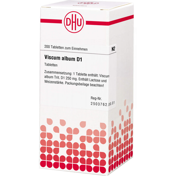 DHU Viscum album D1 Tabletten, 200 St. Tabletten