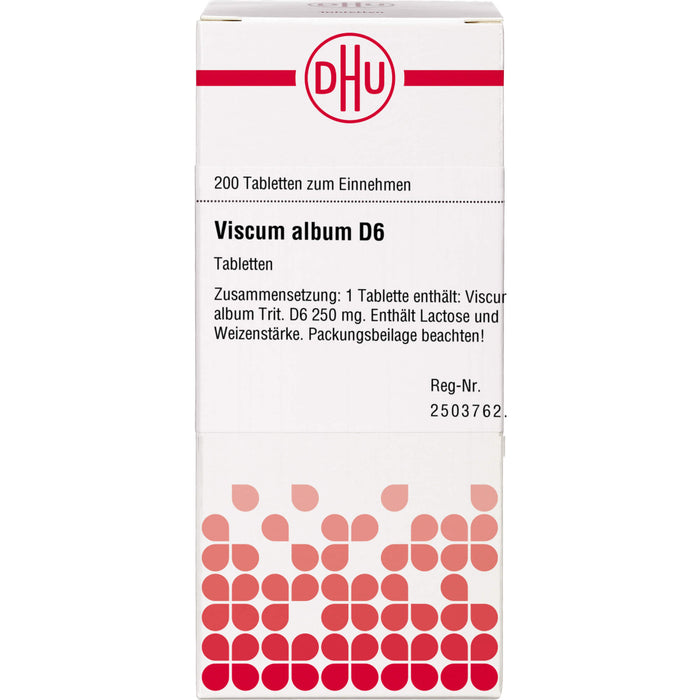 DHU Viscum album D6 Tabletten, 200 St. Tabletten