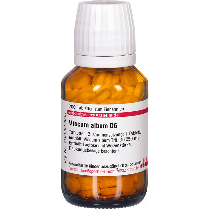 DHU Viscum album D6 Tabletten, 200 St. Tabletten