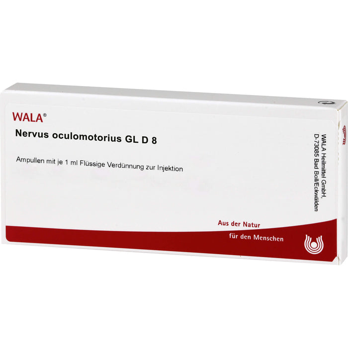 Nervus Oculomotorius Gl D8 Wala Ampullen, 10X1 ml AMP