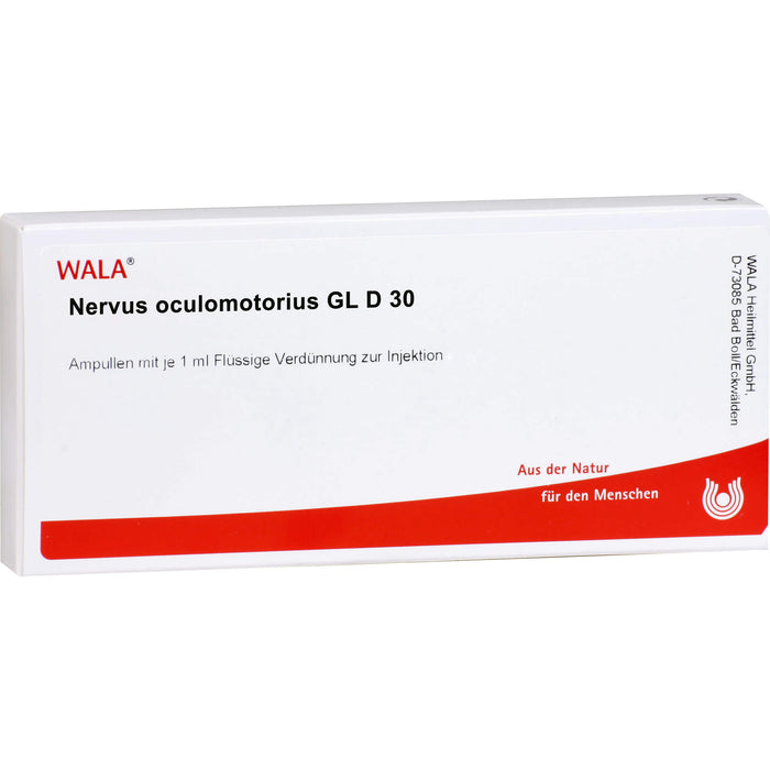 Nervus Oculomotorius Gl D30 Wala Ampullen, 10X1 ml AMP