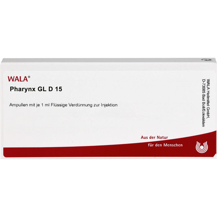 Pharynx Gl D15 Wala Ampullen, 10X1 ml AMP