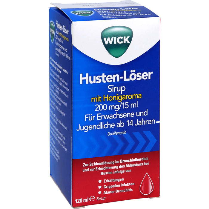 WICK Hustenlöser Sirup, 120 ml Lösung