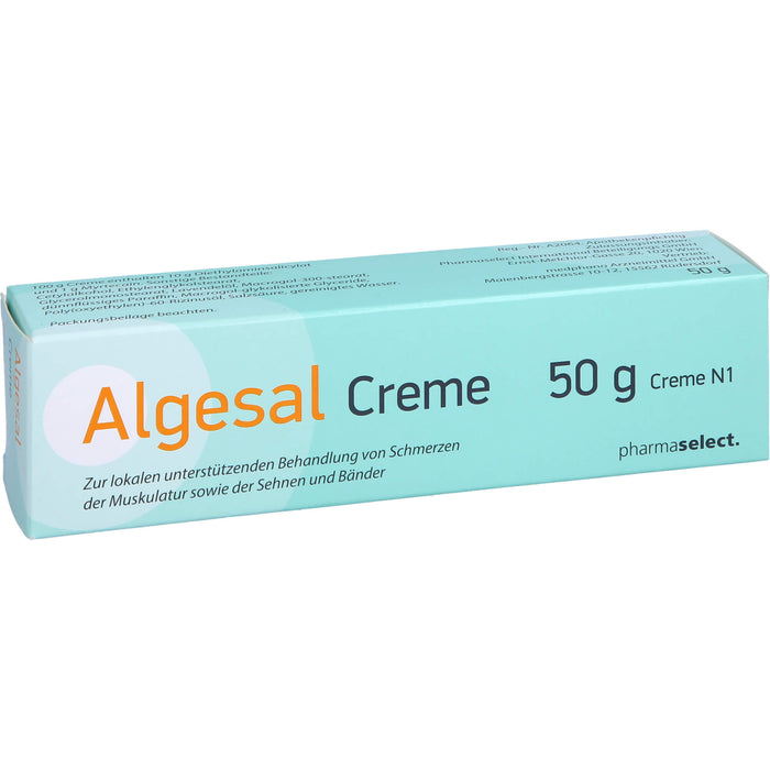 Algesal Creme bei Schmerzen der Muskulatur sowie der Sehnen und Bänder, 50 g Cream