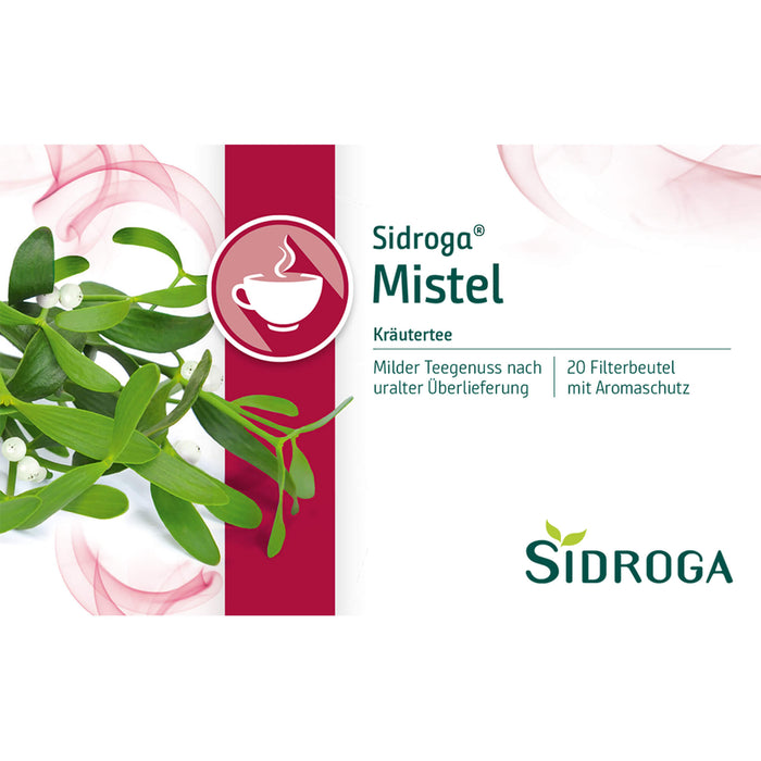 Sidroga Mistel milder Teegenuss mit Aromaschutz, 20 St. Filterbeutel