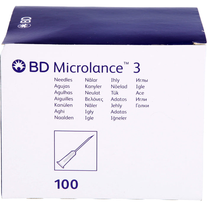 BD Microlance Kanuele 23 G 1 0,6x25 mm, 100 St KAN