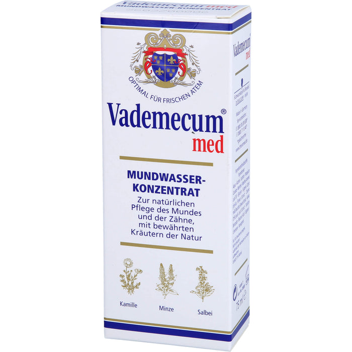 VADEMECUM MED MUNDWASSER 08903, 75 ml LOE