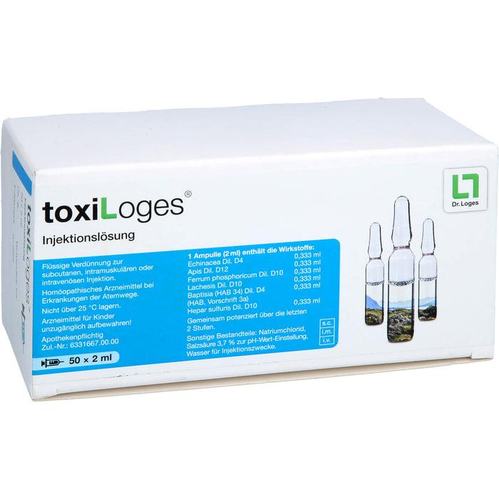 toxiLoges Injektionslösung, 50X2 ml AMP