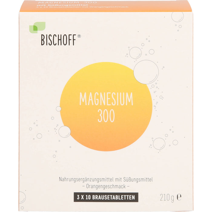 BISCHOFF Magnesium 300 Brausetabletten, 30 pcs. Tablets