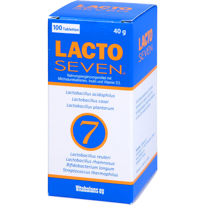 LACTO SEVEN Tabletten, 100 St. Tabletten