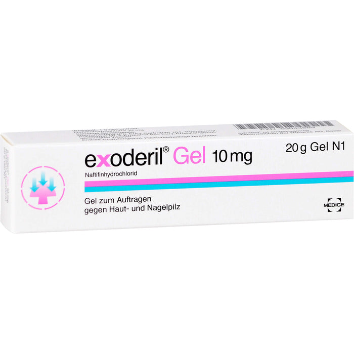 exoderil Gel gegen Haut- und Nagelpilz, 20 g Gel