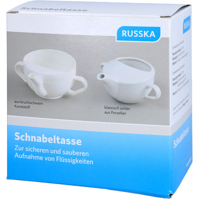 RUSSKA Schnabeltasse aus Porzellan, 1 pc Gobelet