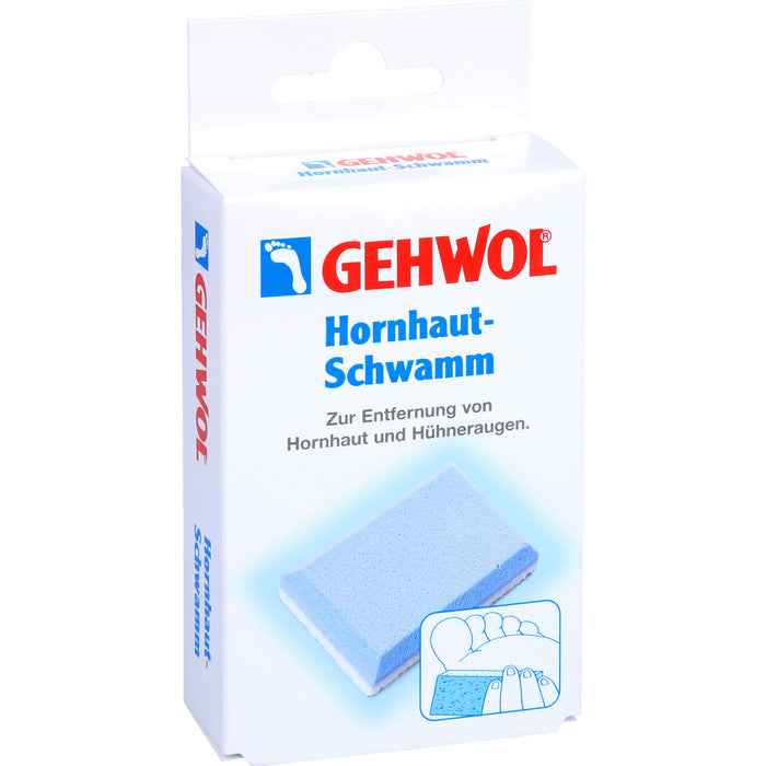 GEHWOL Hornhautschwamm zur Entfernung von Hornhaut und Hühneraugen, 1 pc Accessoire