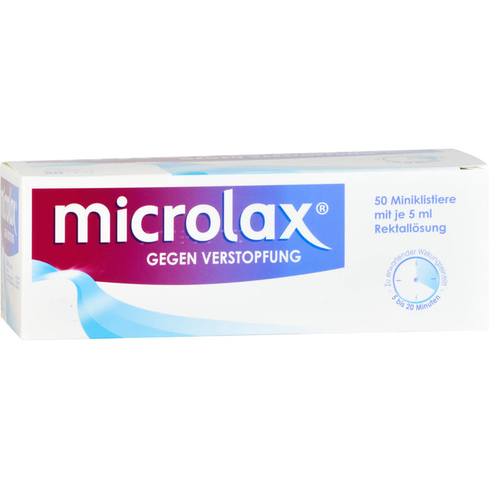 microlax Miniklistier Rektallösung Reimport EurimPharm, 50 pc Lavements