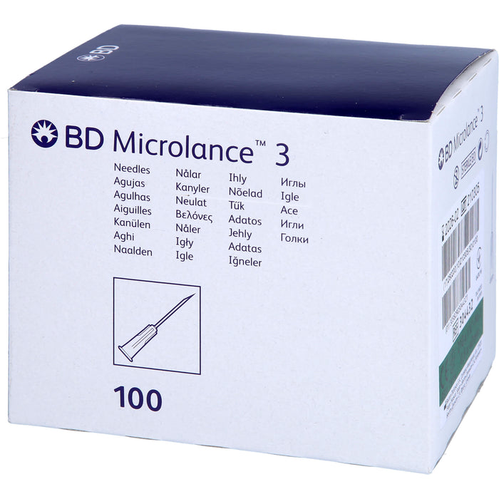 BD MICROLANCE 21g KAN 1 1/2, 100 St KAN