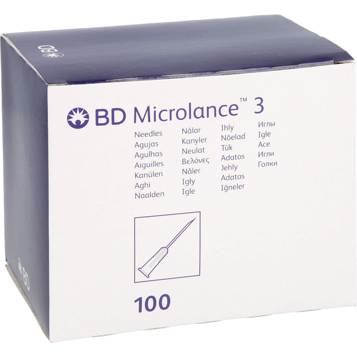 BD MICROLANCE 23g KAN 1, 100 St KAN