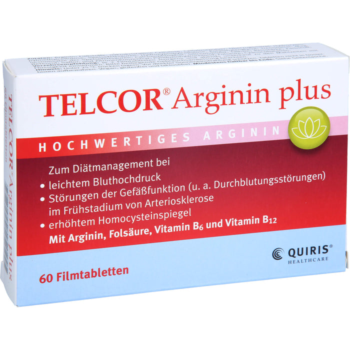 Telcor Arginin plus Filmtabletten, 60 pcs. Tablets