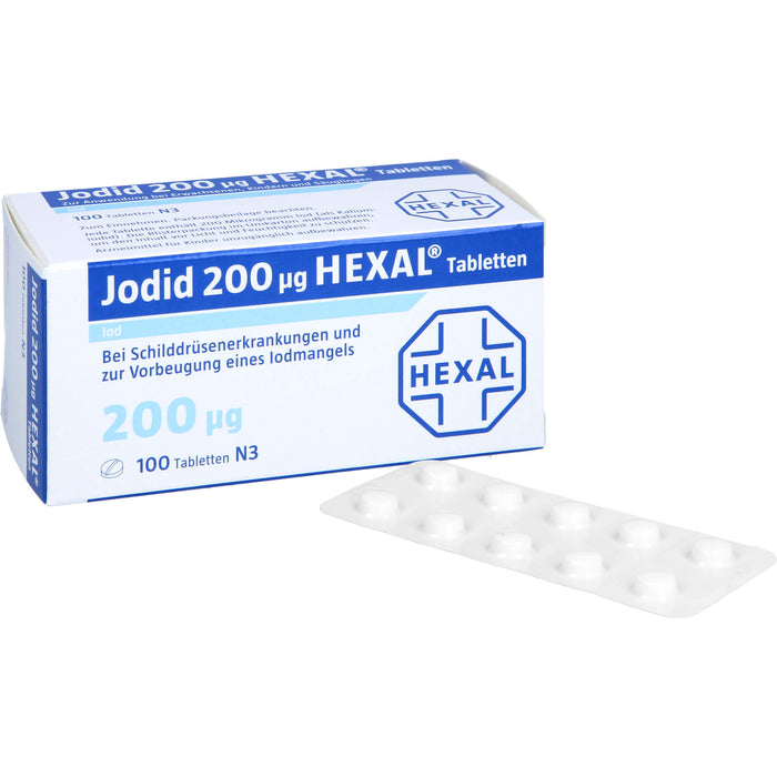 Jodid 200 µg HEXAL Tabletten, 100 pcs. Tablets