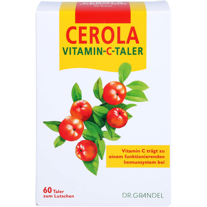 Dr. Grandel Cerola Vitamin-C-Taler zum Lutschen, 60 St. Tabletten