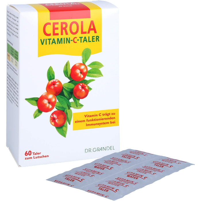 Dr. Grandel Cerola Vitamin-C-Taler zum Lutschen, 60 pc Tablettes