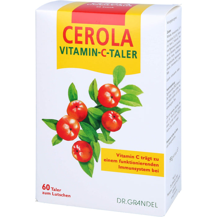 Dr. Grandel Cerola Vitamin-C-Taler zum Lutschen, 60 pc Tablettes