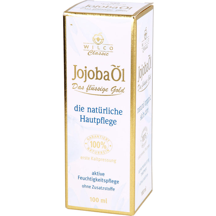 WILCO Jojoba Öl aktive Feuchtigkeitspflege, 100 ml Oil