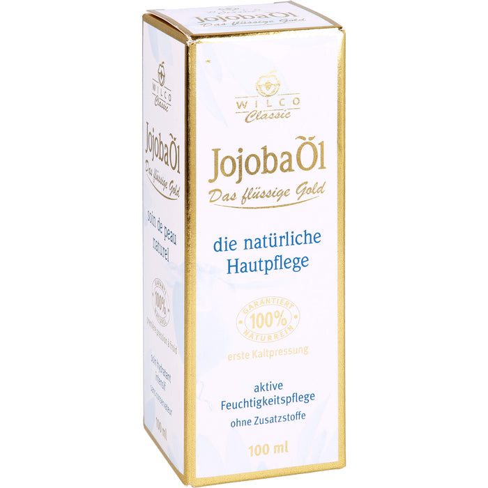 WILCO Jojoba Öl aktive Feuchtigkeitspflege, 100 ml Huile