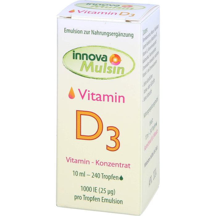 Innova Mulsin Vitamin D3 Lösung, 10 ml Solution