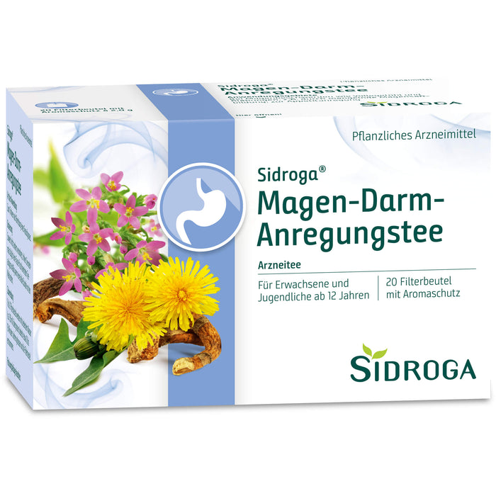 Sidroga Magen-Darm-Anregungstee Filterbeutel, 20 pcs. Filter bag