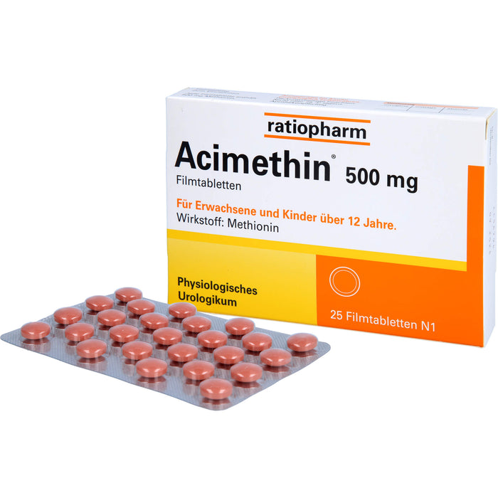 Acimethin 500 mg Filmtabletten, 25 St. Tabletten