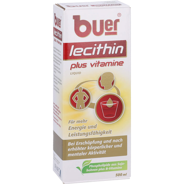 buer Lecithin plus Vitamine Liquid, 500 ml Lösung