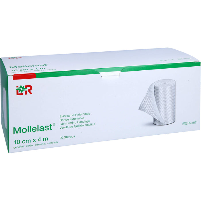 Mollelast Elastische Fixierbinde 10cmx4m, 20 St BIN