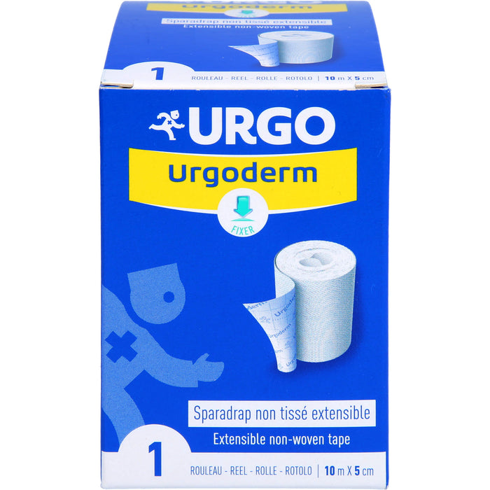 Urgoderm Stretch 10 m x 5 cm dehnbares Klebevlies, 1 pcs. Patch