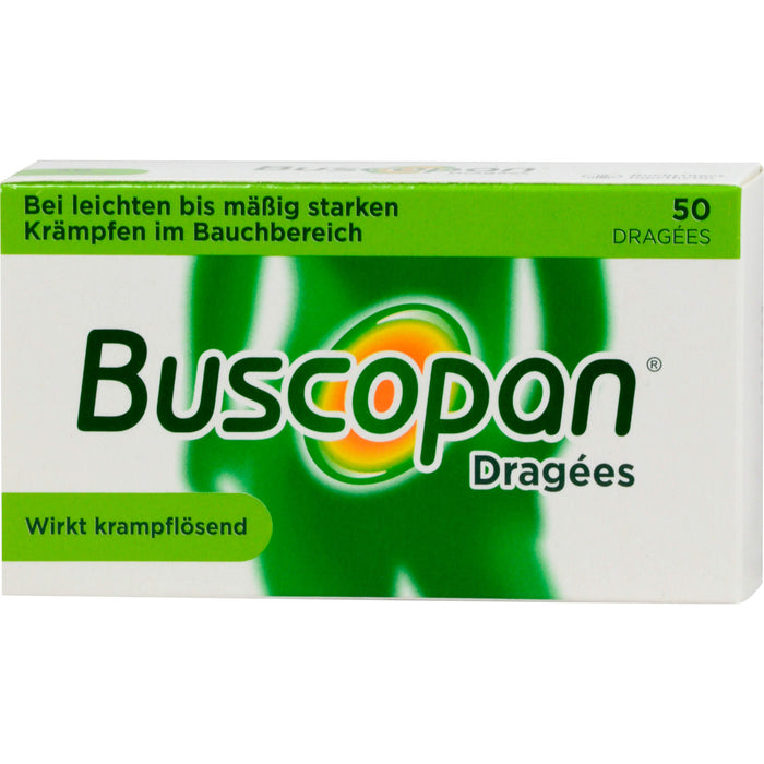 Buscopan überzogene Tabletten Reimport EMRAmed, 50 pcs. Tablets